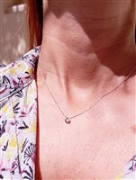 Vicenza - Piazzetta Palladio 2 - Collana Golay Donna Calla in Oro bianco Diamante 0.10 Ct GIM34 0.10 F SI - GIM34 0.10 F SI